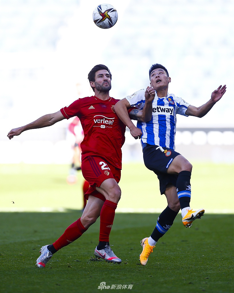 包含武磊助攻建功，西班牙人客场不敌奥萨苏纳的词条