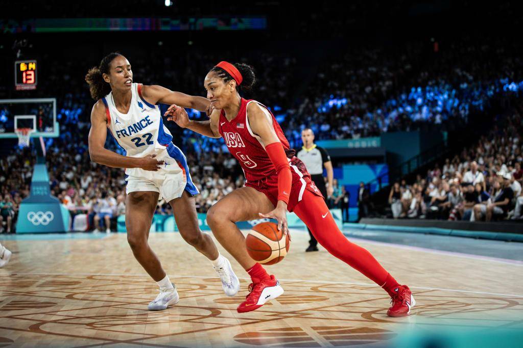 法国篮球队再次失利，美国女篮持续获胜的简单介绍